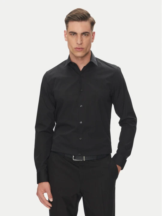 Zdjęcie produktu Calvin Klein Koszula Essential LV019EU000 Czarny Slim Fit