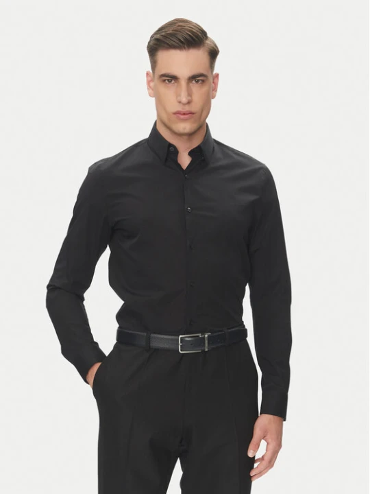 Zdjęcie produktu Calvin Klein Koszula Essential LV019EU030 Czarny Slim Fit