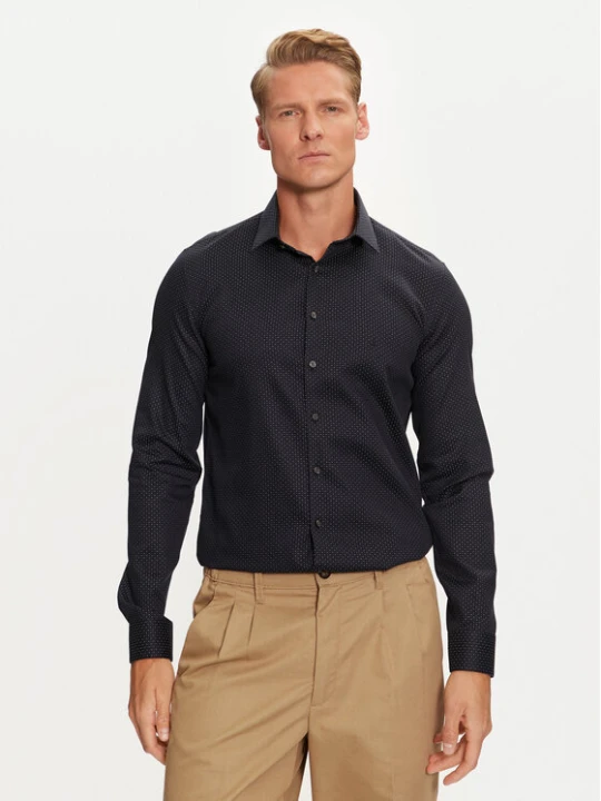 Zdjęcie produktu Calvin Klein Koszula K10K113521 Granatowy Slim Fit