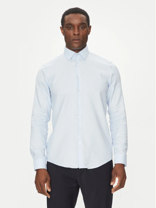 Zdjęcie produktu Calvin Klein Koszula K10K114360 Błękitny Slim Fit Niebieski jasny