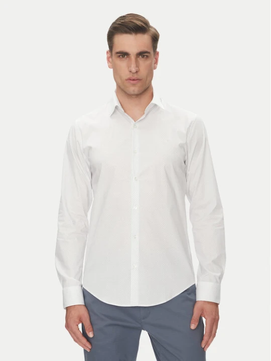 Zdjęcie produktu Calvin Klein Koszula LV019EU005 Biały Slim Fit
