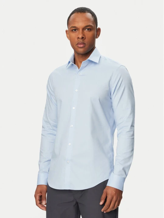 Zdjęcie produktu Calvin Klein Koszula LV019EU006 Niebieski jasny Slim Fit