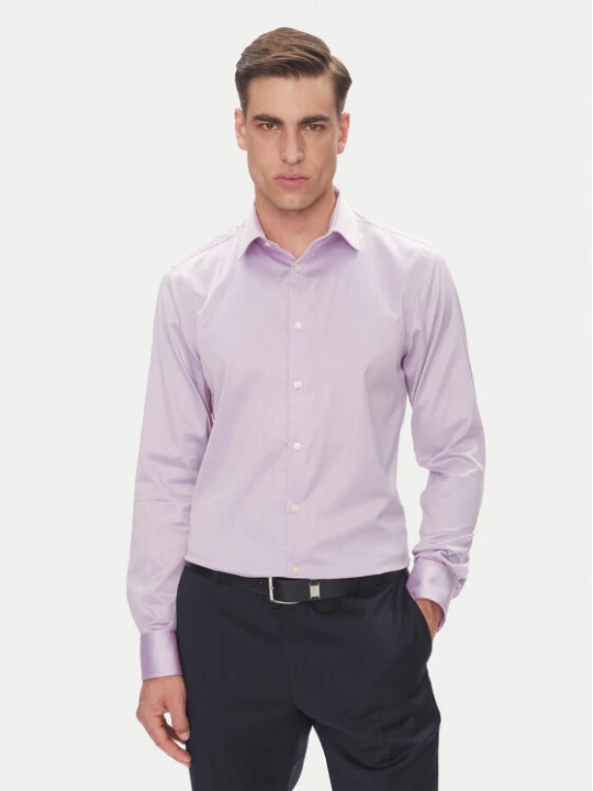 Zdjęcie produktu Calvin Klein Koszula LV019EU035 Różowy Slim Fit