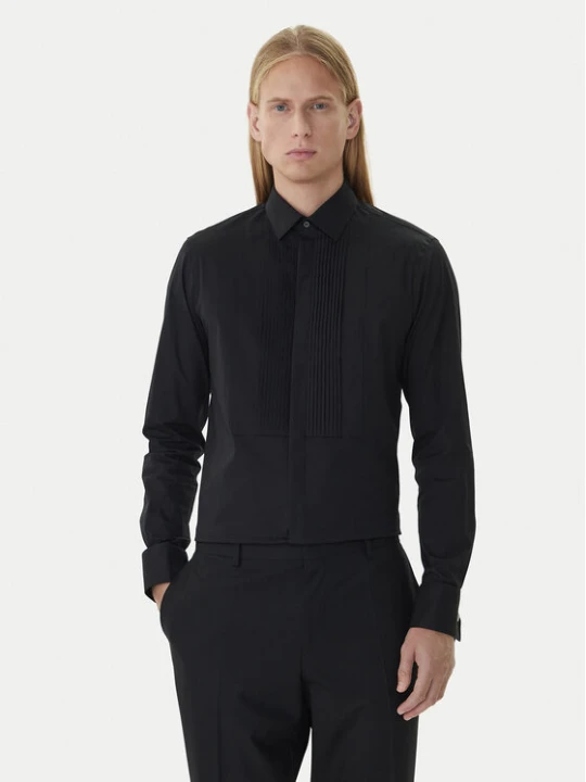 Zdjęcie produktu Calvin Klein Koszula LV019EU063 Czarny Slim Fit