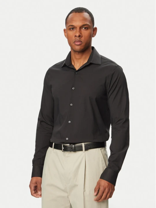 Zdjęcie produktu Calvin Klein Koszula LV019EU092 Czarny Slim Fit