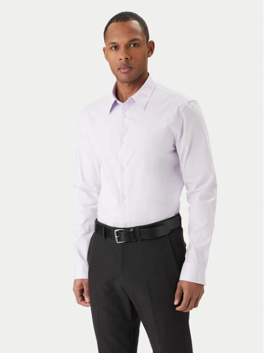 Zdjęcie produktu Calvin Klein Koszula LV04LB145G Różowy Slim Fit