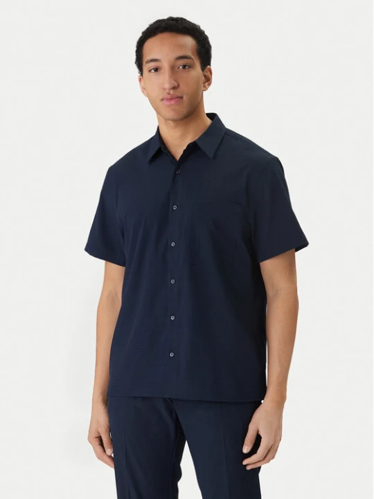 Zdjęcie produktu Calvin Klein Koszula LV04LF109G Granatowy Classic Fit