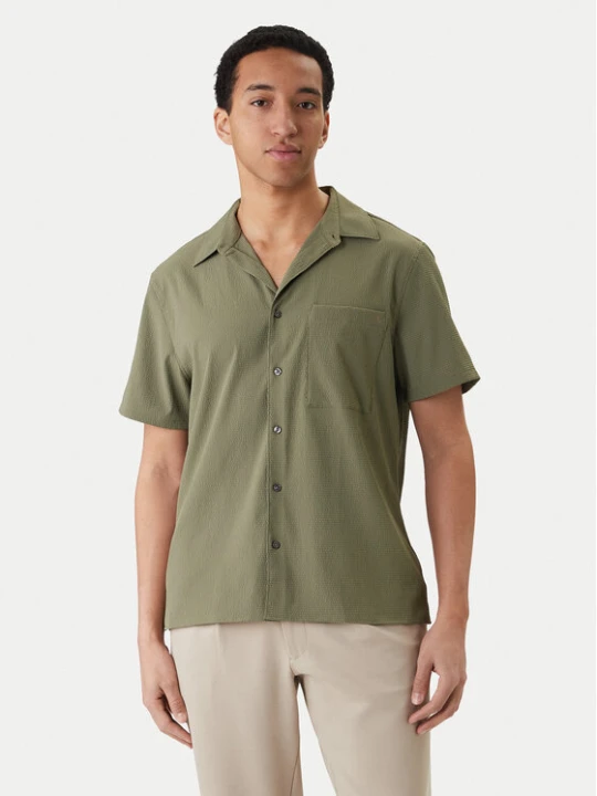 Zdjęcie produktu Calvin Klein Koszula LV04LF109G Zielony Classic Fit