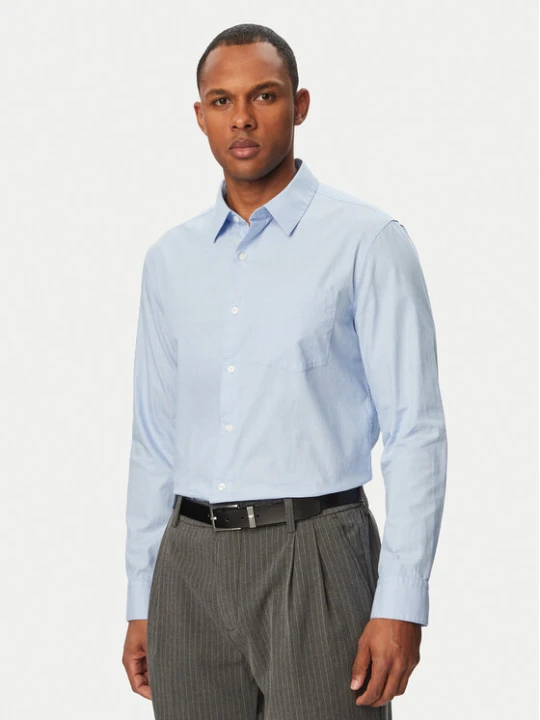 Zdjęcie produktu Calvin Klein Koszula LV04LG127G Niebieski jasny Classic Fit