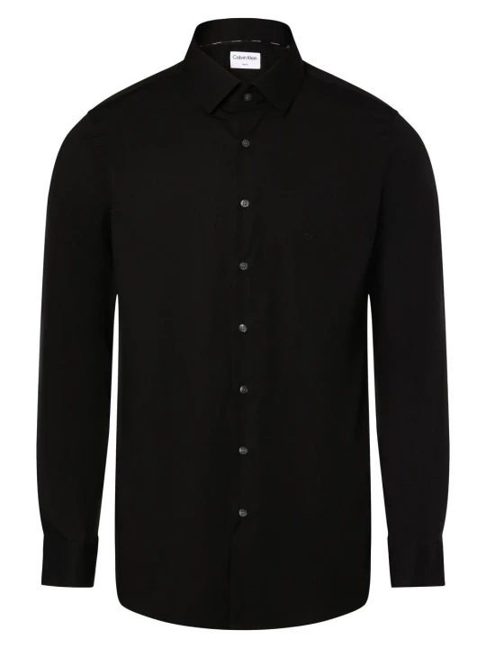 Zdjęcie produktu Calvin Klein Koszula Mężczyźni Slim Fit Bawełna czarny