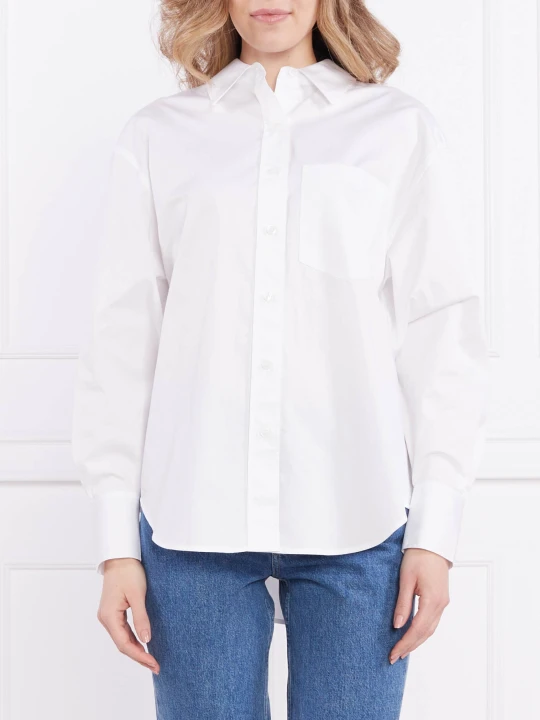 Zdjęcie produktu Calvin Klein Koszula RELAXED COTTON SHIRT | Relaxed fit biały