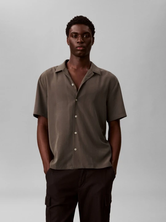 Zdjęcie produktu Calvin Klein Koszula | Relaxed fit brązowy