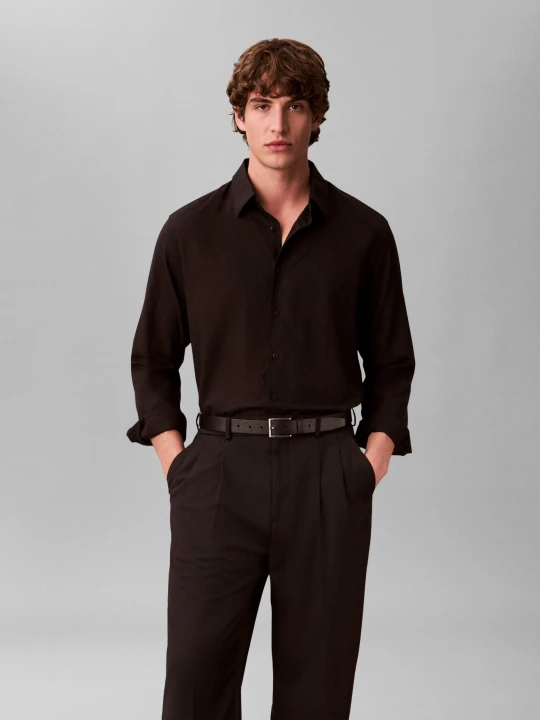 Zdjęcie produktu Calvin Klein Koszula | Relaxed fit czarny