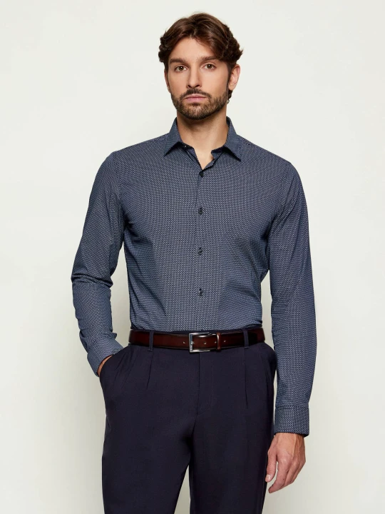 Zdjęcie produktu Calvin Klein Koszula | Slim Fit | stretch granatowy