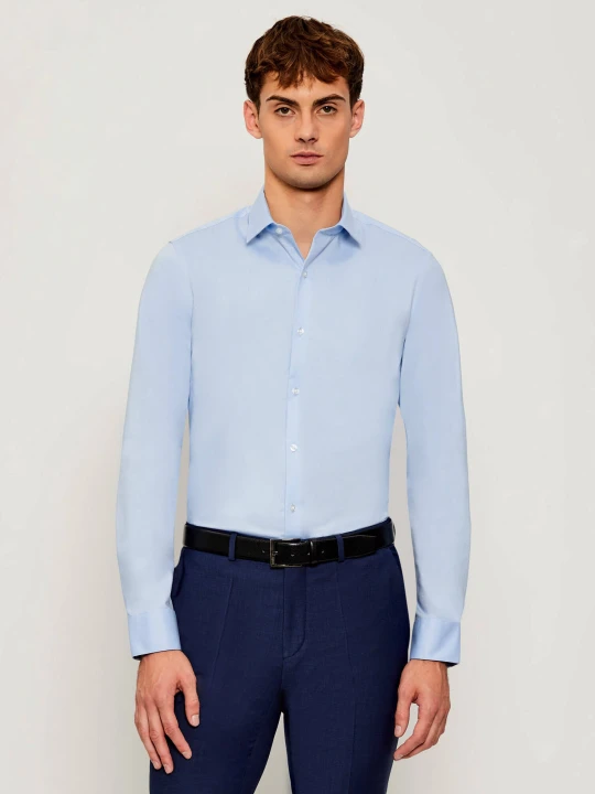 Zdjęcie produktu Calvin Klein Koszula | Slim Fit | stretch błękitny