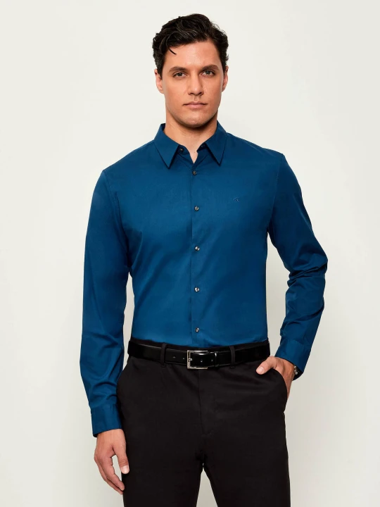 Zdjęcie produktu Calvin Klein Koszula | Slim Fit | stretch morski