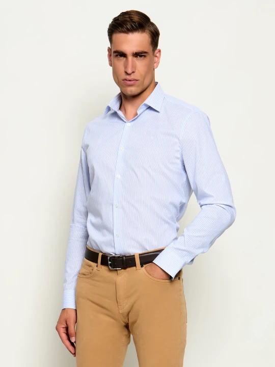 Zdjęcie produktu Calvin Klein Koszula | Slim Fit | stretch błękitny
