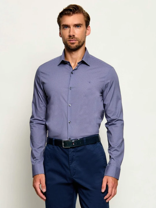 Zdjęcie produktu Calvin Klein Koszula | Slim Fit | stretch granatowy