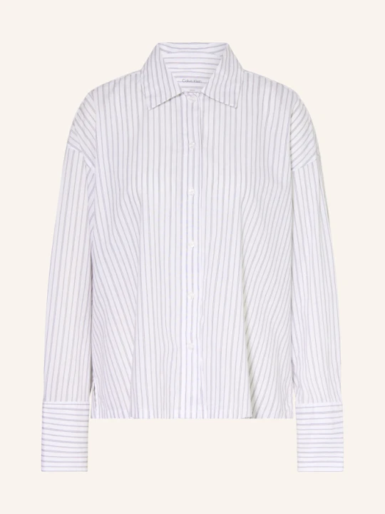 Zdjęcie produktu Calvin Klein Koszulka Od Piżamy Cotton Poplin weiss biały