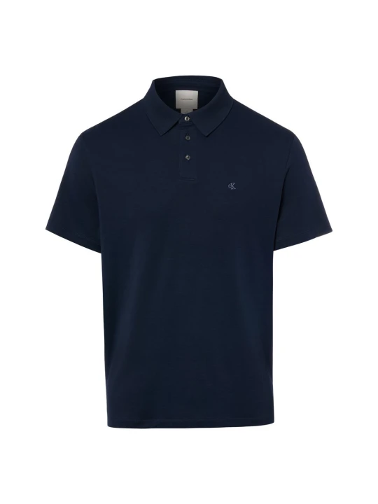 Zdjęcie produktu Calvin Klein koszulka polo Mężczyźni Bawełna (100%) niebieski