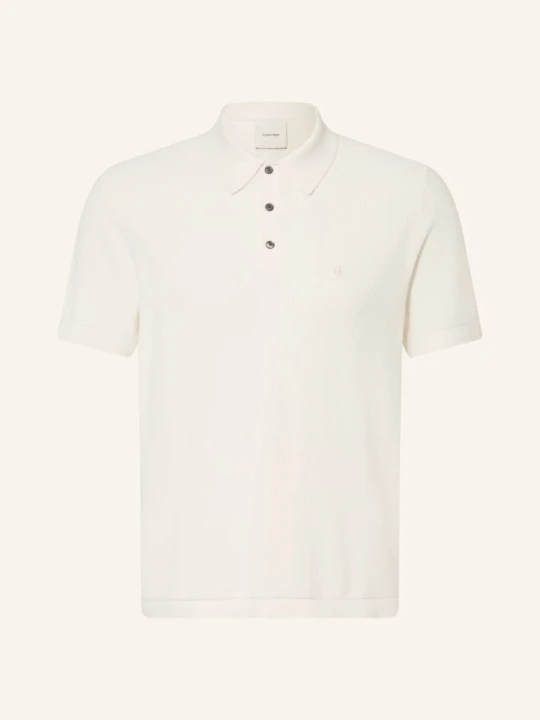 Zdjęcie produktu Calvin Klein Koszulka Polo Piqué weiss KREMOWY