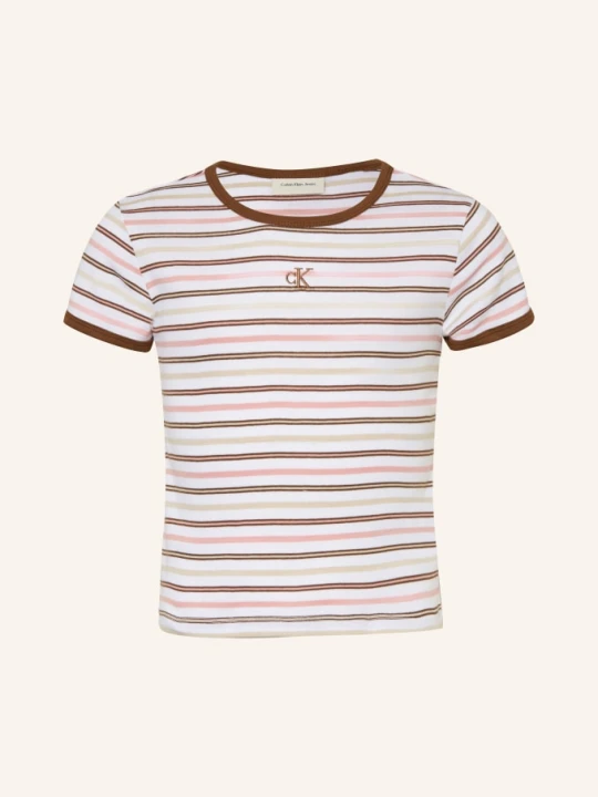 Zdjęcie produktu Calvin Klein Koszulka Yarndye pink