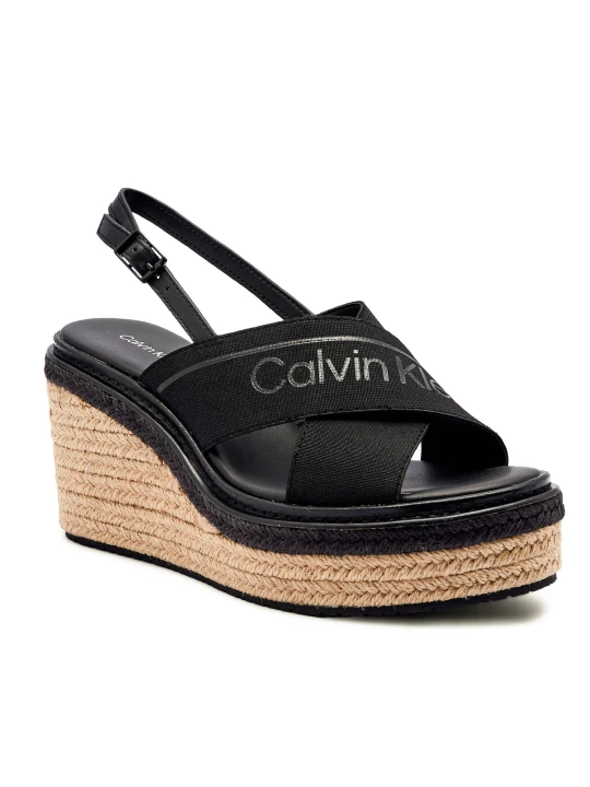 Zdjęcie produktu Calvin Klein Koturny | z dodatkiem skóry czarny
