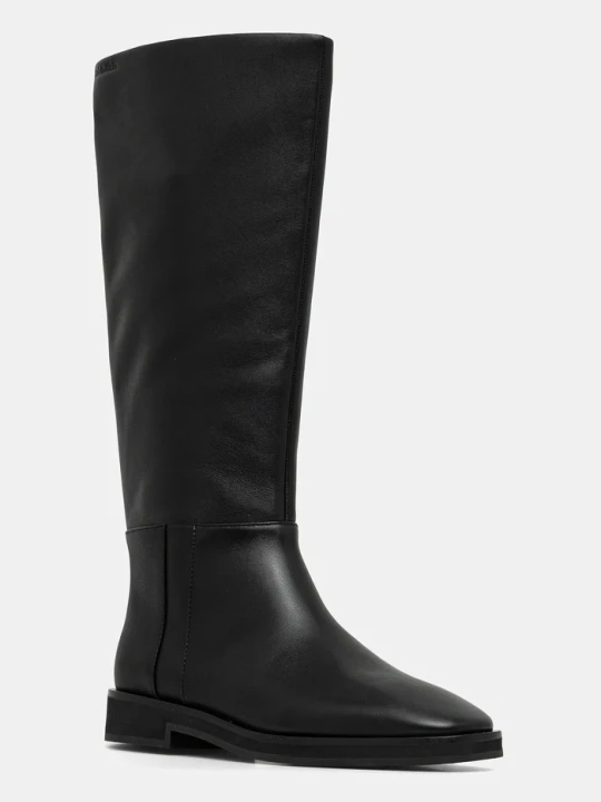 Zdjęcie produktu Calvin Klein kozaki skórzane FORMAL UTK BOOT LTH czarny