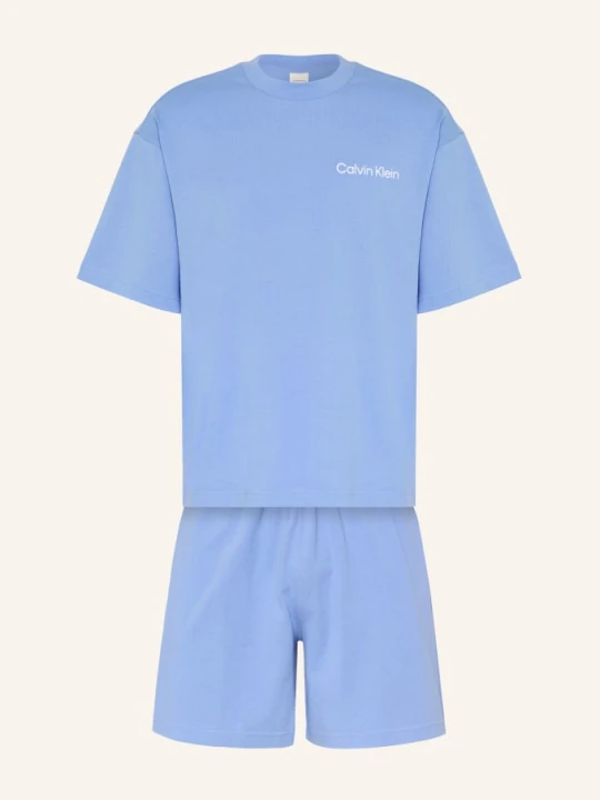 Zdjęcie produktu Calvin Klein Krótkie Piżamy blau JASNONIEBIESKI