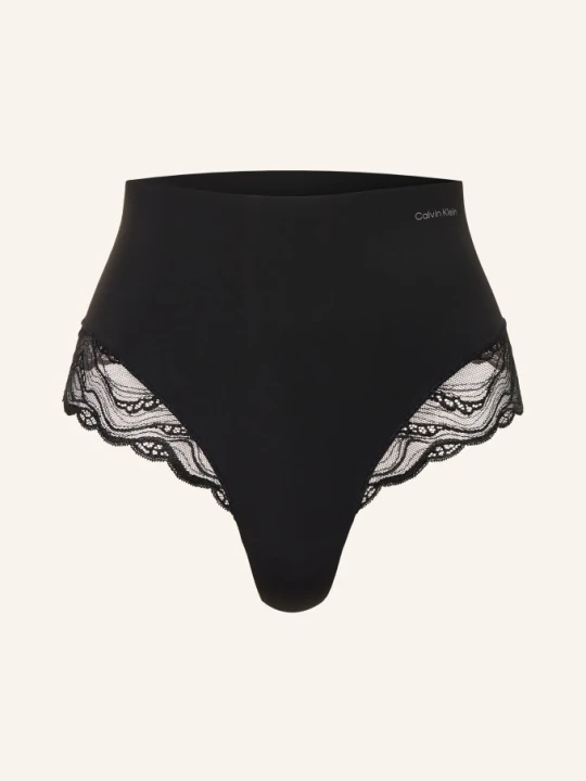 Zdjęcie produktu Calvin Klein Kształtujący String Sensual Stretch Lace schwarz CZARNY