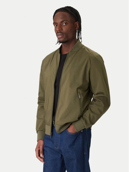 Zdjęcie produktu Calvin Klein Kurtka bomber LV040FM512 Khaki Regular Fit