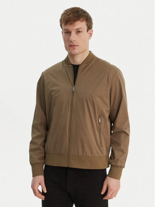 Zdjęcie produktu Calvin Klein Kurtka bomber LV040FM512 Żółty Regular Fit