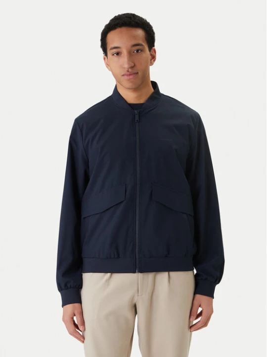 Zdjęcie produktu Calvin Klein Kurtka bomber LV04LF506G Granatowy Regular Fit