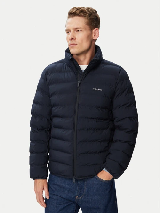 Zdjęcie produktu Calvin Klein Kurtka przejściowa Classic LV04LG503G Granatowy Classic Fit