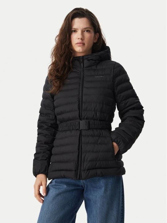 Zdjęcie produktu Calvin Klein Kurtka przejściowa LV044G504G Czarny Regular Fit