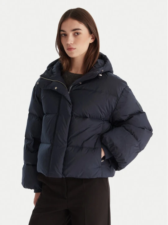 Zdjęcie produktu Calvin Klein Kurtka puchowa LV044D525G Granatowy Relaxed Fit