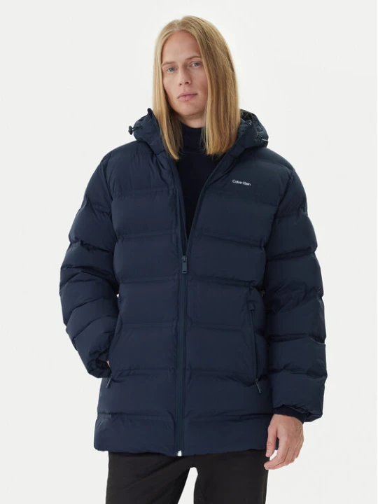 Zdjęcie produktu Calvin Klein Kurtka puchowa LV04LD516G Niebieski Regular Fit