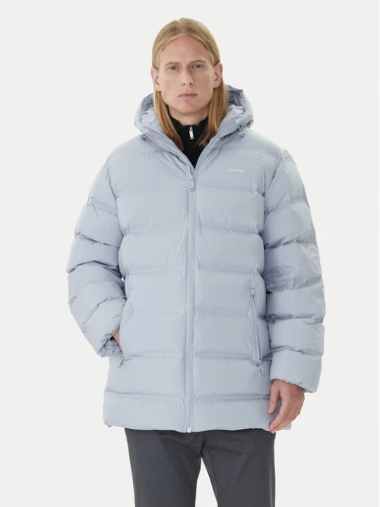 Zdjęcie produktu Calvin Klein Kurtka puchowa LV04LD516G Szary Regular Fit