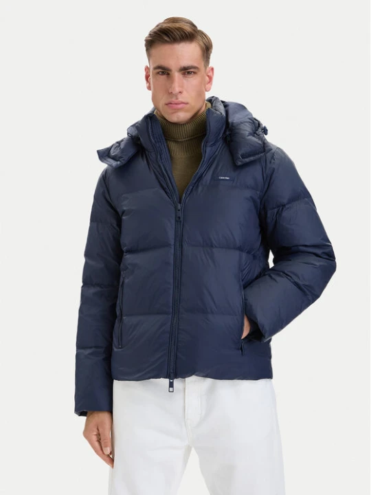 Zdjęcie produktu Calvin Klein Kurtka puchowa LV04LH503G Granatowy Regular Fit