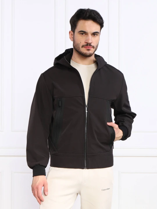 Zdjęcie produktu Calvin Klein Kurtka SOFTSHELL | Relaxed fit czarny