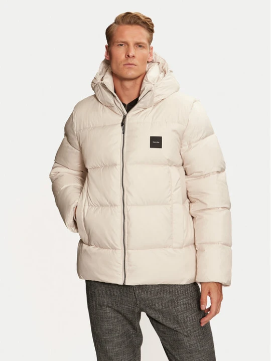 Zdjęcie produktu Calvin Klein Kurtka zimowa K10K113476 Beżowy Regular Fit