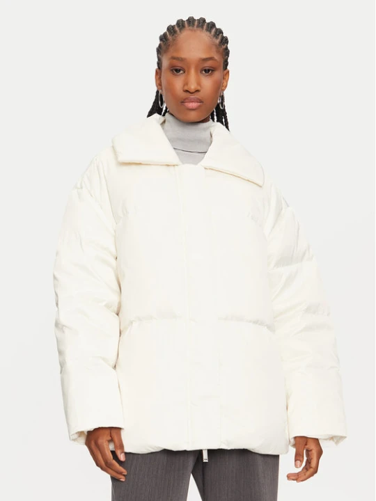 Zdjęcie produktu Calvin Klein Kurtka zimowa K20K207720 Écru Regular Fit Kremowy
