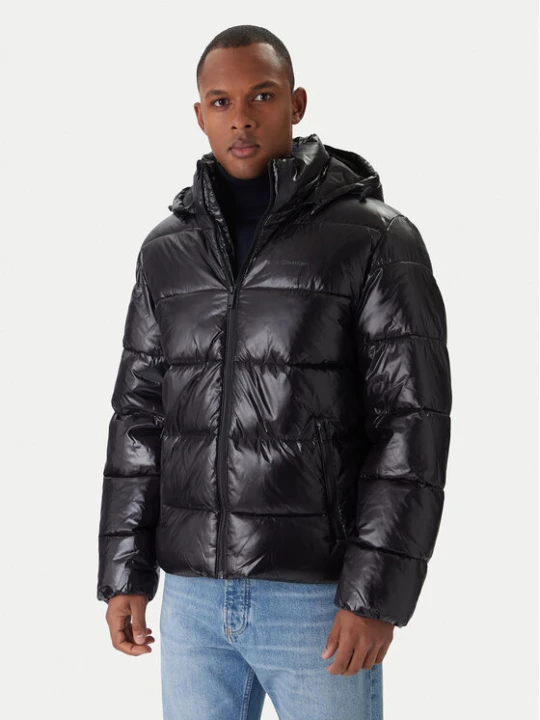 Zdjęcie produktu Calvin Klein Kurtka zimowa LV04LD539G Czarny Regular Fit