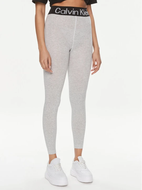 Zdjęcie produktu Calvin Klein Legginsy 701226027 Szary Slim Fit