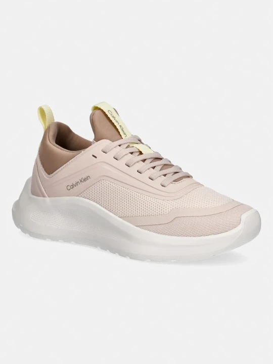 Zdjęcie produktu Calvin Klein LIGHT EVA RUN SOCK MESH LYCRA sneakersy damskie beżowy