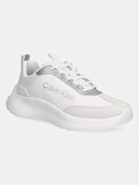 Zdjęcie produktu Calvin Klein LIGHT EVA RUNNER NYL-SUE sneakersy damskie biały
