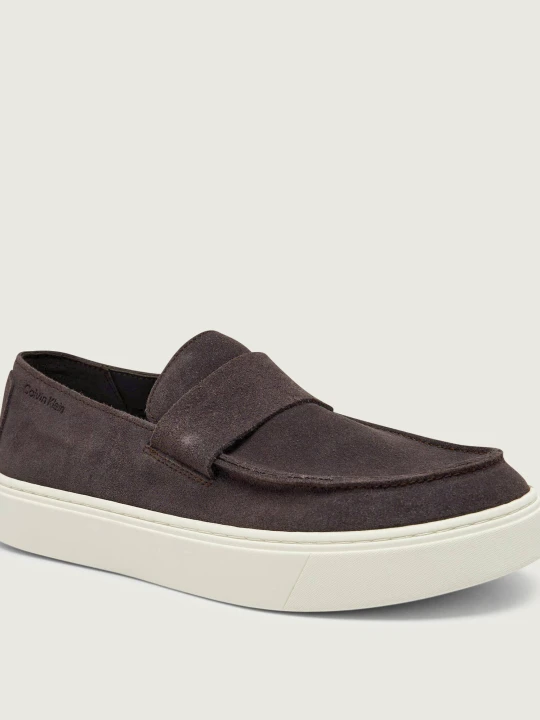 Zdjęcie produktu Calvin Klein Loafersy | zamsz grafitowy
