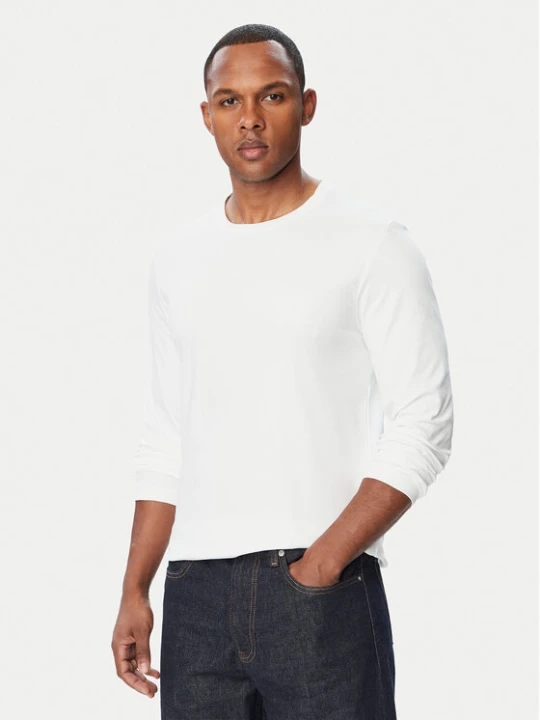 Zdjęcie produktu Calvin Klein Longsleeve LV04LH808G Biały Slim Fit