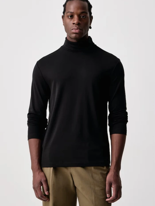 Zdjęcie produktu Calvin Klein longsleeve męski bawełniany czarny