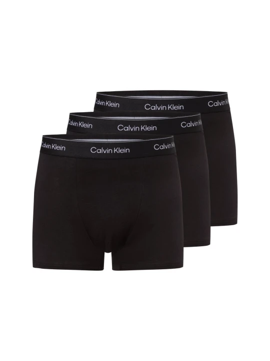 Zdjęcie produktu Calvin Klein kąpielówki w 3-paku Mężczyźni Bawełna czarny